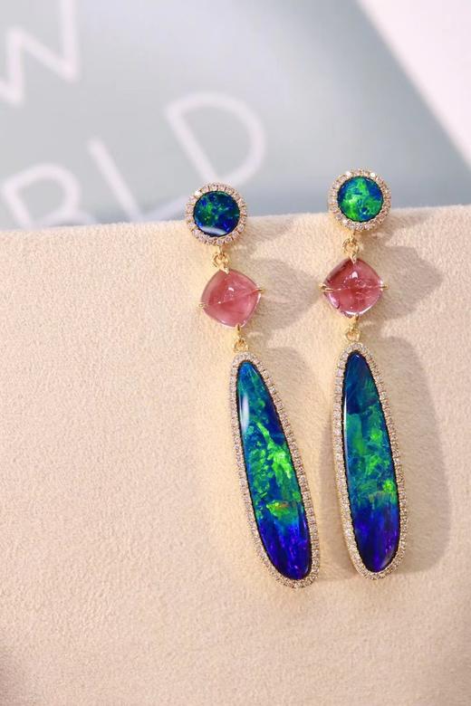 9.8ct 欧泊耳坠 商品图1