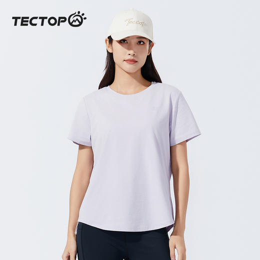 探拓户外女式圆领短袖T恤 商品图2