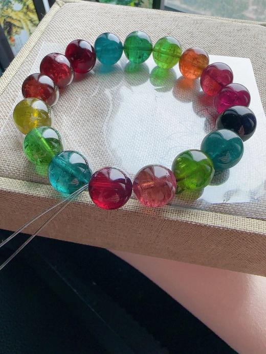 46.2g 12mm 碧玺手链 商品图0