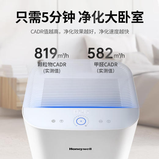霍尼韦尔（Honeywell）空气净化器家用除甲醛除雾霾除菌除PM2.5智能 KJ820F-P21D 商品图8
