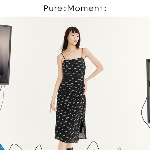 【商场同款】麦檬春秋梭织连衣裙4E3190011 商品图0