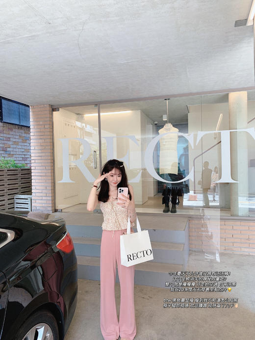 金蘑菇菇 Bonheur热恋岛屿/  清新田园度假风碎花吊带连衣裙小众 商品图7