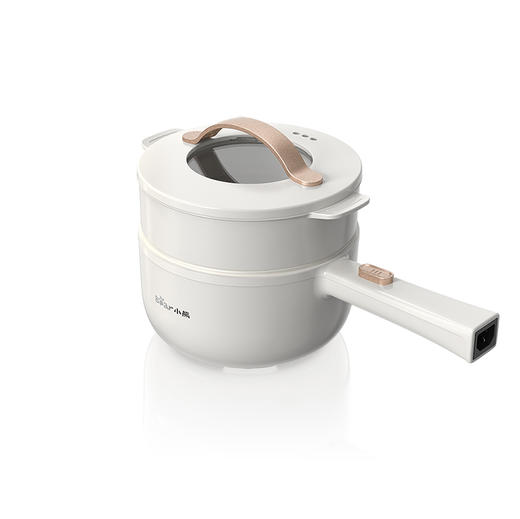 【赠品】小熊煮面锅家用单人小电锅宿舍电煮锅学生锅小火锅DRG-E15F2 商品图1