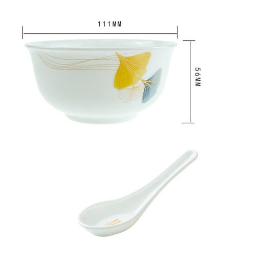 康宁 冰萃玲珑 金银杏餐具12件套A 商品图1