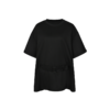 NUTH宽松黑色圆领设计感t恤女 商品缩略图6