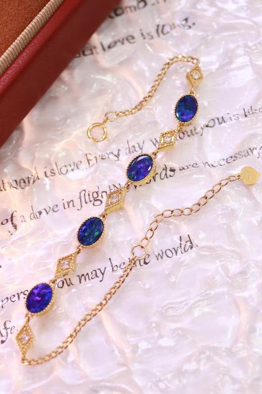 2.63ct 欧泊项链 商品图2