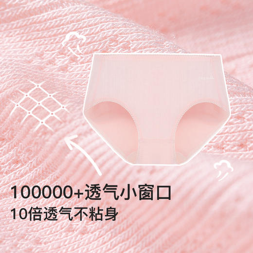 likeuu儿童内裤透气抗菌柔软高阶款镂空提花女童三角裤ZY 商品图1