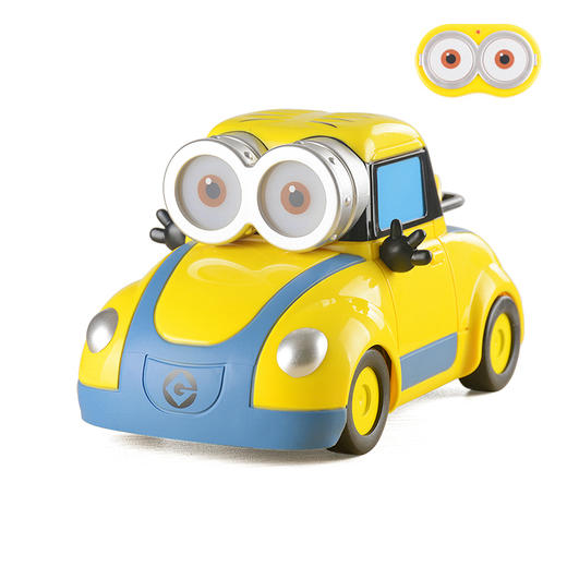 【遥控小黄车 越野车】正版神偷奶爸小黄人无线遥控汽车 儿童玩具高速四驱攀爬充电越野车 商品图8