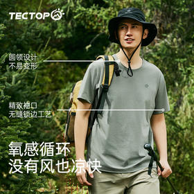 探拓户外运动短袖男吸汗速干衣健身T恤跑步篮球宽松透气上衣夏季