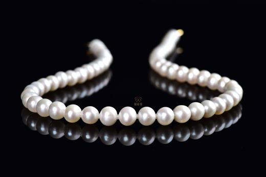 【花好月圆】白玉花珍珠项链-XL12307062 商品图6