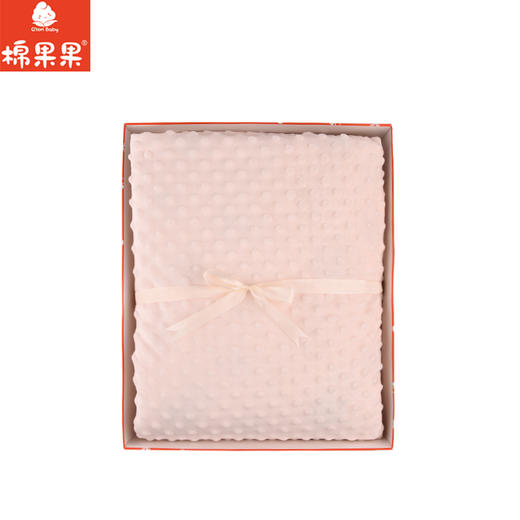 棉果果专柜同款新品婴童5A抗菌豆豆毯 120*150cm 豆豆被盖被盖毯安抚毯子 M105552400055 商品图1
