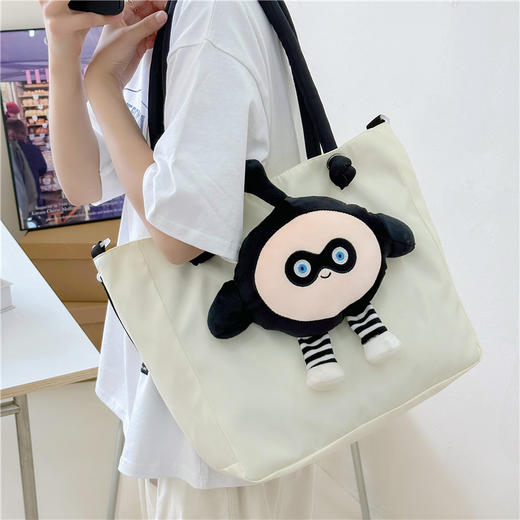 【爆款可爱蛋仔派对单肩包包】卡通学生搞怪少女软萌大容量手提单肩斜挎包 商品图0