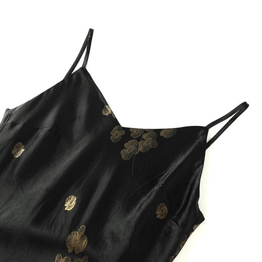 高品质法式气质女人味印花醋酸吊带打底外穿连衣裙WLZD2415108 商品图2