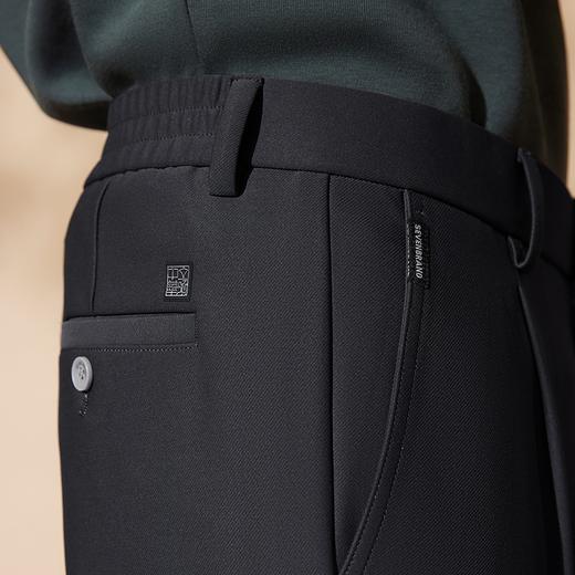 【中华立领】柒牌休闲裤男春秋新款时尚百搭含索罗纳易打理束脚裤	127H71110 商品图2