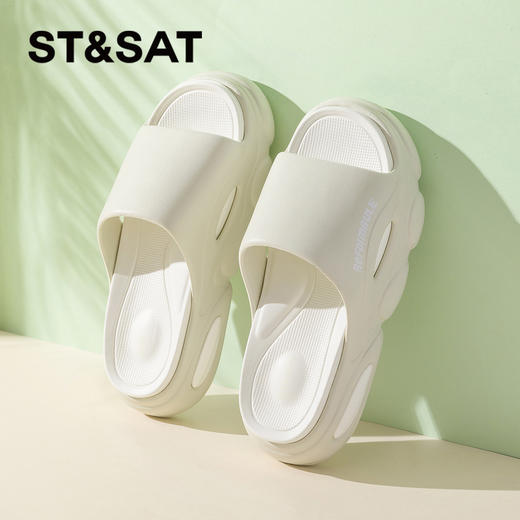 星期六休闲简约厚底外穿拖鞋SSC2790029 商品图1