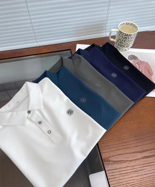 Z亚 2024夏季新款 男士 胸前小标 无痕速干短袖Polo衫 5色 Z-11811 商品图1