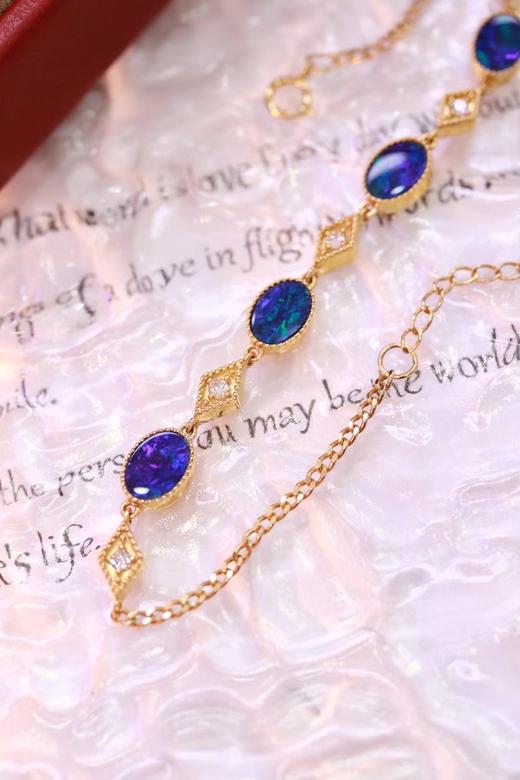 2.63ct 欧泊项链 商品图1