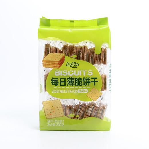 比逗仕300g蔬菜每日薄脆饼干 商品图0