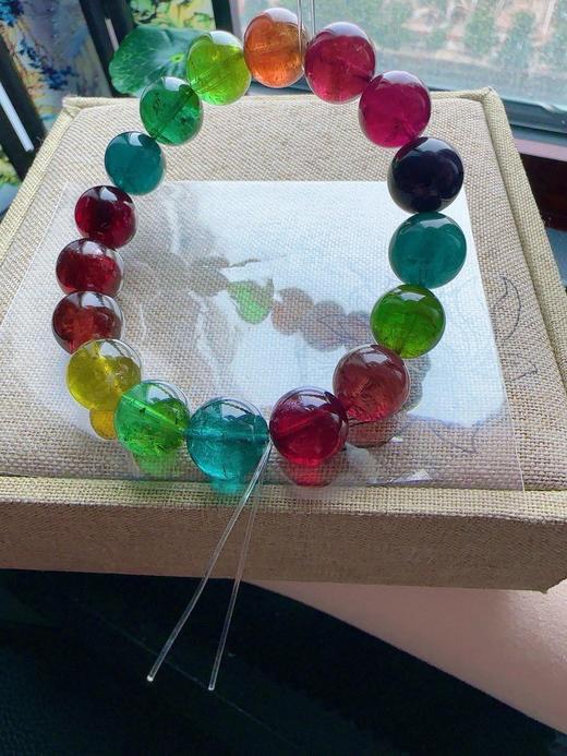 46.2g 12mm 碧玺手链 商品图3