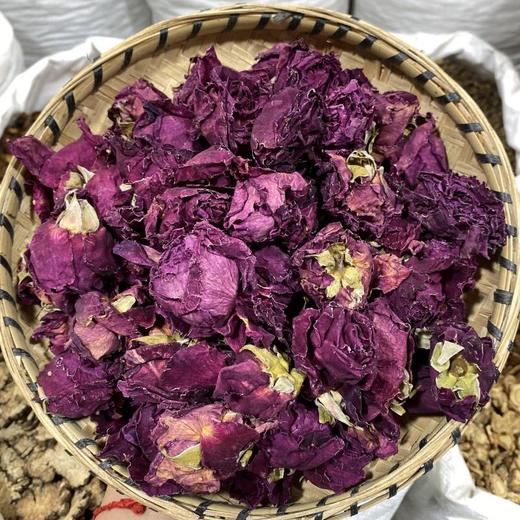 墨红玫瑰 云南特有高山墨红玫瑰花 冻干 微波 烤干墨红玫瑰 商品图2