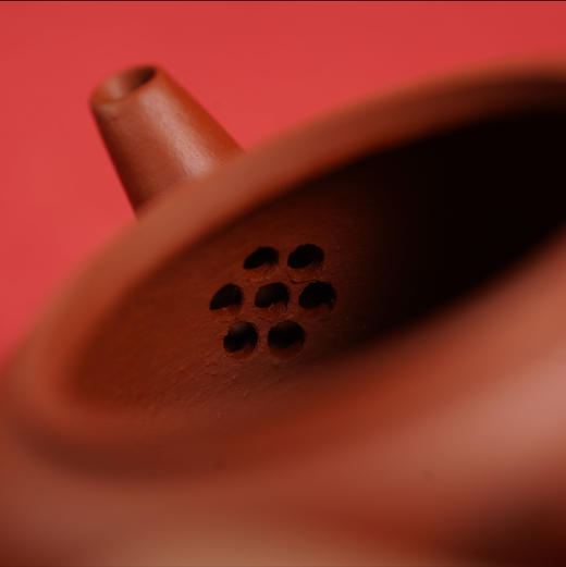 茗家私享丨潮州朱泥水平壶160cc 商品图4