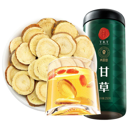 【正宗同仁堂品牌】北京同仁堂 青源堂 甘草片250克 甘肃原产地 回味甘甜 色泽自然SY 商品图6