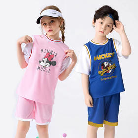 【59.9/2套】男女童夏季速干运动套装新款短袖两件套时尚洋气T恤110-170聚