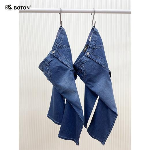【第2件半价！尾货清仓不退换】波顿女士七分牛仔裤LE385 商品图1