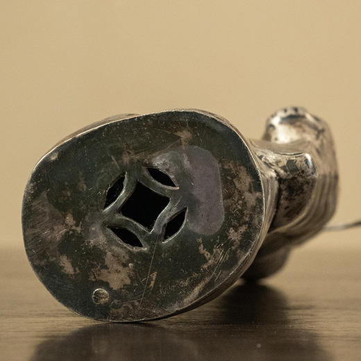 清 银财神像 商品图4