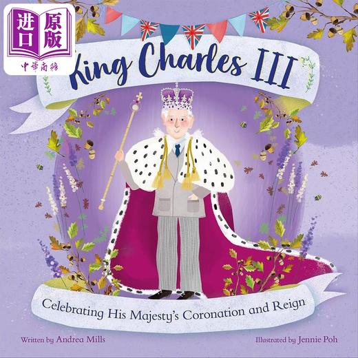 【中商原版】DK人物画传 英国国王查尔斯 King Charles Iii 英文原版 儿童绘本故事 人物图画传记 进口图书 5岁以上 亲子读物 商品图0
