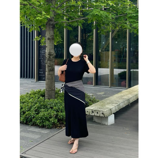 2407113   醋酸天丝 op黑色连衣裙 商品图7