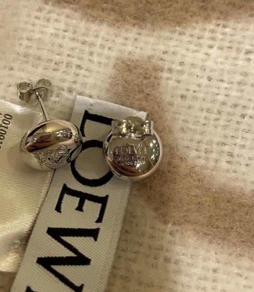 女款纽扣圆豆字母耳钉L01 商品图1