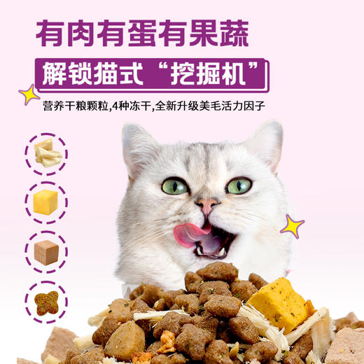 【雷米高】活力果全价全期猫粮猫咪冻干肉蛋果蔬营养五拼成猫主食 商品图1