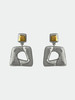 ABOAB｜GOLD JOINT EMBRACE Earrings MIX  [ 耳环 金银混 ]【SURROUND】 商品缩略图1
