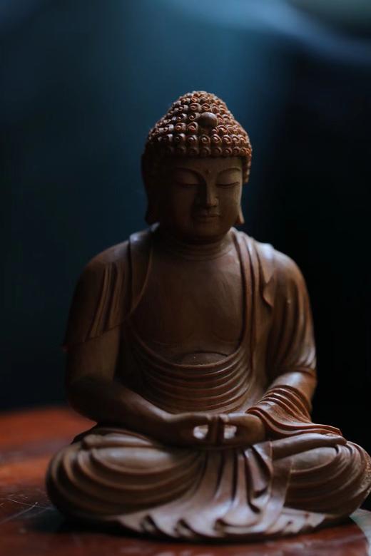 3寸阿弥陀佛°老山檀摆件 商品图0