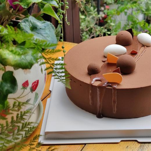 【甜久荟 法式巧克力白奶酪果蓉夹心慕斯 巧克力忠粉所爱】 低调奢华有内涵 送男友父辈佳选 纯动物鲜奶蛋糕 72%以上 国际单一园可可 无化学添加  客户评价不亚于米其林的慕斯巧克力蛋糕 商品图3