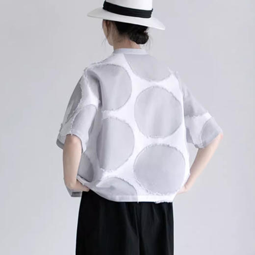 裁缝学苑AQ318提花新中式短袖上衣纸样女装小衫新款立领打板图纸 商品图2