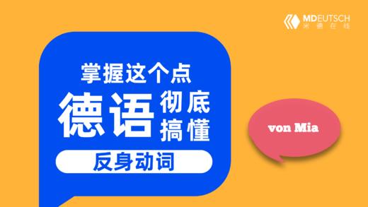 搞懂这个点彻底掌握德语反身动词 商品图0
