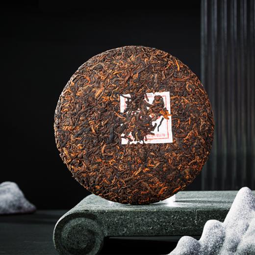 澜沧古茶2022年第十一代0085大饼云南普洱茶古树熟茶357g 商品图1