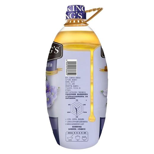  金龙鱼KINGS亚麻籽油4L 商品图2