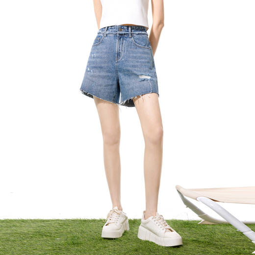 【商场同款】麦檬夏牛仔短裤4E4351261 商品图2