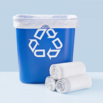 1号会员店 抽绳式垃圾袋中号3卷90只装 45*50cm 加厚手提自动收口垃圾袋 /家庭清洁/纸品 /清洁用具 /垃圾袋 商品图3