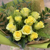 【玫瑰的故事】11朵黄玫瑰精品花束 商品缩略图2