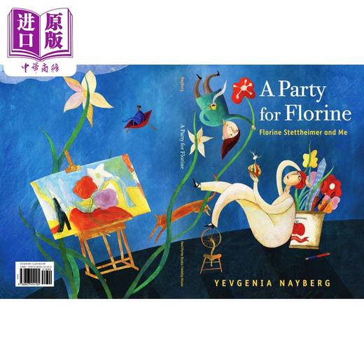【中商原版】弗洛琳的派对 Yevgenia Nayberg A Party for Florine 英文原版 儿童绘本 图画故事书 精装精品绘本 进口 4-8岁 商品图1