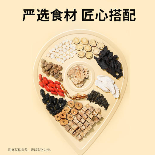 【正宗同仁堂品牌】北京同仁堂 青源堂 人参黄精杜仲雄花茶360克礼盒（15克×24）即泡即饮 严选食材 匠心配比SY 商品图2