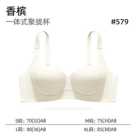 内衣女士聚拢小胸显大无钢圈收副乳防下垂提拉上托无痕文胸罩套装 商品图11