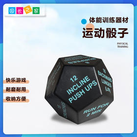 体能训练器材运动骰子筛子