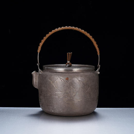 子佩集S999银【长风破浪】提梁壶【AHYQ043】纯银提梁壶摆件2406 商品图2