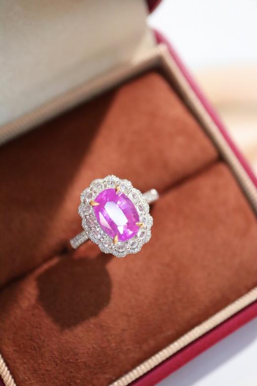 2.44ct 蓝宝石戒指 商品图6
