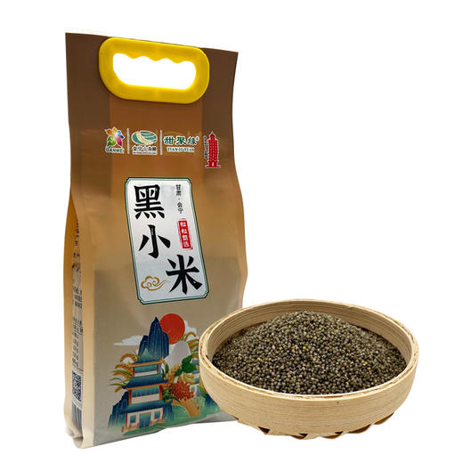五谷杂粮   黑小米   750g*1袋 商品图1